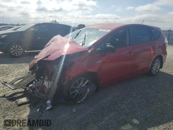 2012 Toyota Prius Two with VIN JTDZN3EU3C3026617, listed as a Copart auction lot 53897425 with Not Provided miles and Salvage Title. Bid and sale history available at DreamBid. Image 1.