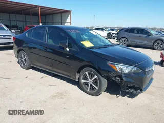 2019 Subaru Impreza Premium with VIN 4S3GKAD65K3627534, listed as a IAAI auction lot 41764771 with 106,408 mi miles. Bid and sale history available at carsss.com. Image 1.
