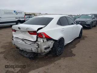 2014 Lexus IS 250 with VIN JTHBF1D2XE5030642, listed as a IAAI auction lot 42348749 with 165,898 mi miles and . Bid and sale history available at DreamBid. Image 4.