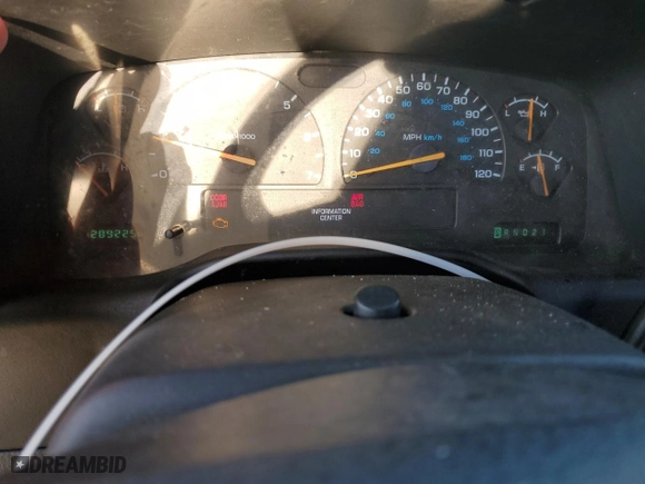 2001 Dodge Dakota with VIN 1B7GL22X71S342417, listed as a Copart auction lot 47163065 with 289,225 mi miles and Salvage Title. Bid and sale history available at carsss.com. Image 9.
