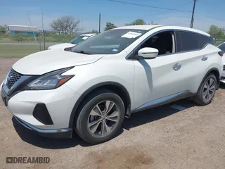 2020 Nissan Murano S with VIN 5N1AZ2AJ7LN140921, listed as a IAAI auction lot 41842483 with 51,457 mi miles. Bid and sale history available at carsss.com. Image 16.