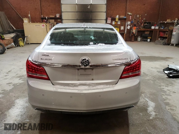 2015 Buick LaCrosse Leather with VIN 1G4GB5GR5FF282521, listed as a Copart auction lot 45970725 with 86,413 mi miles and Salvage Title. Bid and sale history available at DreamBid. Image 6.