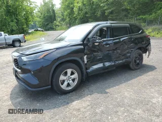 2022 Toyota Highlander LE with VIN 5TDBZRBH4NS176057, listed as a Copart auction lot 60428025 with 54,600 mi miles and Salvage title. Bid and sale history available at DreamBid. Image 1.