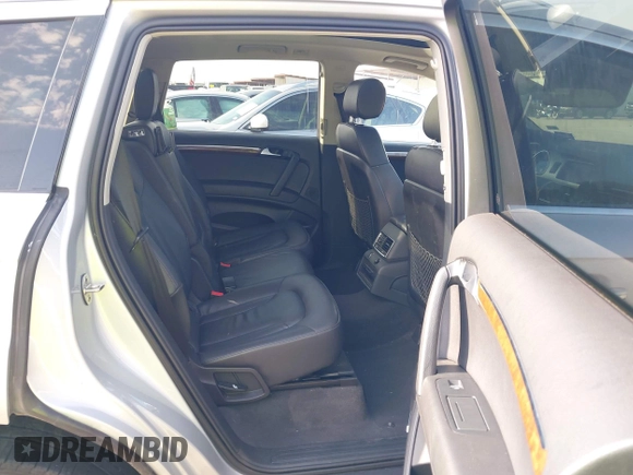 2014 Audi Q7 Premium Plus with VIN WA1LGAFE8ED007158, listed as a IAAI auction lot 42212664 with 120,934 mi miles and . Bid and sale history available at DreamBid. Image 8.