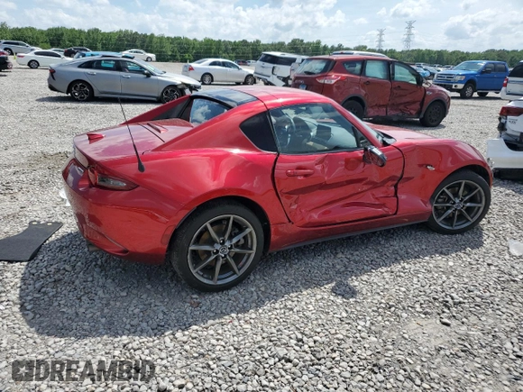 2020 Mazda MX-5 Miata Grand Touring z VIN JM1NDAM70L0414102, wystawiony jako Copart lot #55261575 z przebiegiem 70 157 mil mil oraz Szkoda całkowita • Salvage title. Historia ofert i sprzedaży dostępna na DreamBid. Obrazek 3.