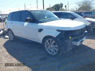 2019 Land Rover Range Rover Sport HSE with VIN SALWR2RV0KA416615, listed as a IAAI auction lot 41657296 with 83,027 mi miles and . Bid and sale history available at DreamBid. Image 1.