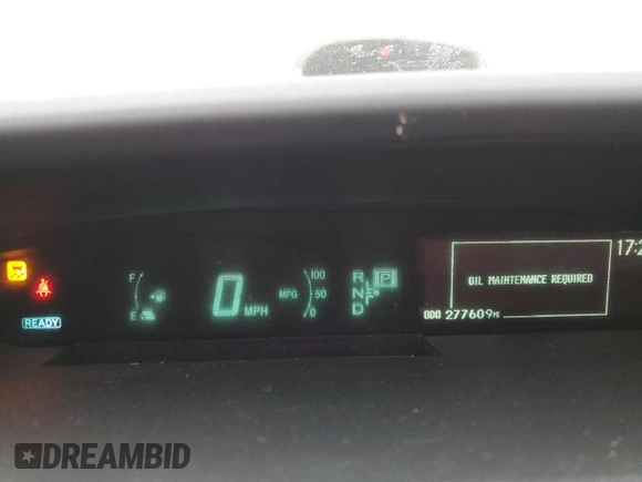 2015 Toyota Prius Four with VIN JTDKN3DU3F1910818, listed as a Copart auction lot 44974165 with 277,609 mi miles and Salvage Title. Bid and sale history available at DreamBid. Image 9.