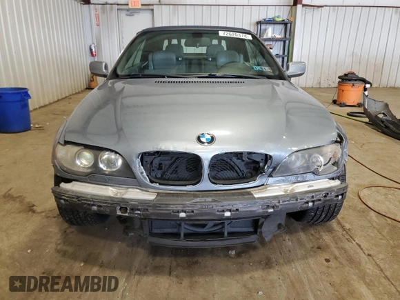 2006 BMW 3 Series 325Ci with VIN WBABW33496PX84554, listed as a Copart auction lot 72620374 with 179,291 mi miles and Salvage Title. Bid and sale history available at carsss.com. Image 5.