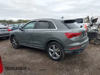 2020 Audi Q3 S line Premium with VIN WA1DECF34L1046543, listed as a IAAI auction lot 41715612 with 71,816 mi miles. Bid and sale history available at carsss.com. Image 14.