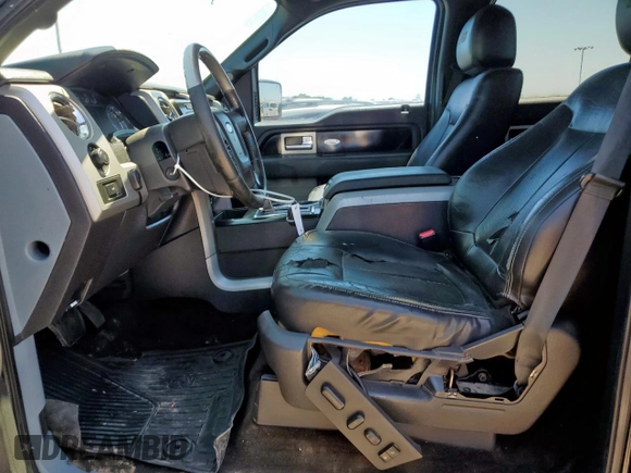 2012 Ford F-150 XL with VIN 1FTFW1EF4CFB65725, listed as a Copart auction lot 61104355 with 160,932 mi miles and Clean title. Bid and sale history available at DreamBid. Image 7.