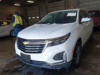 2022 Chevrolet Equinox Premier with VIN 3GNAXNEV7NS223256, listed as a IAAI auction lot 41559008 with 14,986 mi miles. Bid and sale history available at carsss.com. Image 17.
