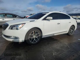 2016 Buick LaCrosse Sport Touring with VIN 1G4G45G38GF217945, listed as a Copart auction lot 52955075 with 161,350 mi miles and Non repairable. Bid and sale history available at DreamBid. Image 1.