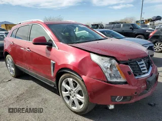 2013 Cadillac SRX Performance Collection with VIN 3GYFNHE34DS517677, listed as a Copart auction lot 50057855 with 126,499 mi miles and Salvage Title. Bid and sale history available at carsss.com. Image 4.