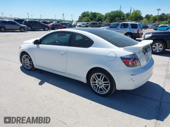 2008 Scion tC Spec with VIN JTKDE167980228032, listed as a IAAI auction lot 41847494 with 86,437 mi miles. Bid and sale history available at carsss.com. Image 3.
