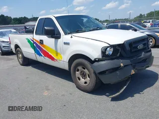 2005 Ford F-150 XL with VIN 1FTRF12215KC12296, listed as a IAAI auction lot 42436348 with 329,951 mi miles and . Bid and sale history available at DreamBid. Image 1.