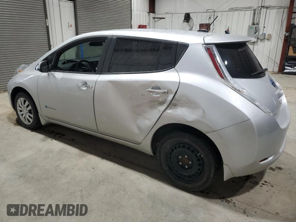 2016 Nissan LEAF S with VIN 1N4AZ0CP2GC309955, listed as a Copart auction lot 53639905 with 50,912 mi miles and Clean title. Bid and sale history available at DreamBid. Image 2.