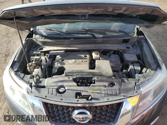 2013 Nissan Pathfinder SL with VIN 5N1AR2MM7DC666842, listed as a Copart auction lot 49865505 with 125,748 mi miles and Salvage Title. Bid and sale history available at carsss.com. Image 12.