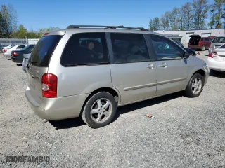 2003 Mazda MPV LX with VIN JM3LW28A230360399, listed as a Copart auction lot 53584885 with 166,441 mi miles and Clean Title. Bid and sale history available at carsss.com. Image 3.
