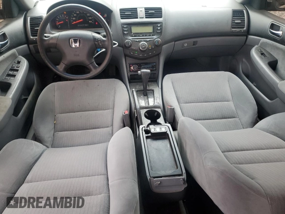 2005 Honda Accord LX with VIN 1HGCM56435A032808, listed as a Copart auction lot 49995895 with 227,349 mi miles and Salvage title. Bid and sale history available at DreamBid. Image 8.