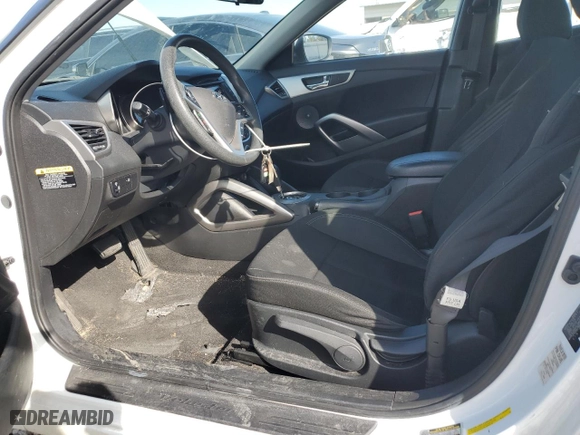 2016 Hyundai Veloster with VIN KMHTC6AD6GU276920, listed as a Copart auction lot 51058515 with 79,810 mi miles and Salvage Title. Bid and sale history available at carsss.com. Image 7.