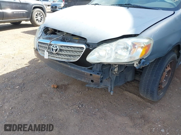 2006 Toyota Corolla CE with VIN 2T1BR32E86C628492, listed as a IAAI auction lot 42070623 with Not Provided miles and . Bid and sale history available at DreamBid. Image 6.