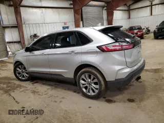 2019 Ford Edge Titanium with VIN 2FMPK4K92KBB68733, listed as a Copart auction lot 47167105 with 76,056 mi miles and Clean Title. Bid and sale history available at carsss.com. Image 2.
