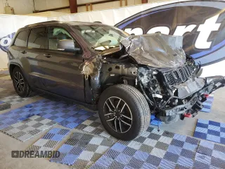 2021 Jeep Grand Cherokee Trailhawk with VIN 1C4RJFLT6MC794875, listed as a Copart auction lot 76151814 with 43,037 mi miles and Non Repairable. Bid and sale history available at carsss.com. Image 4.