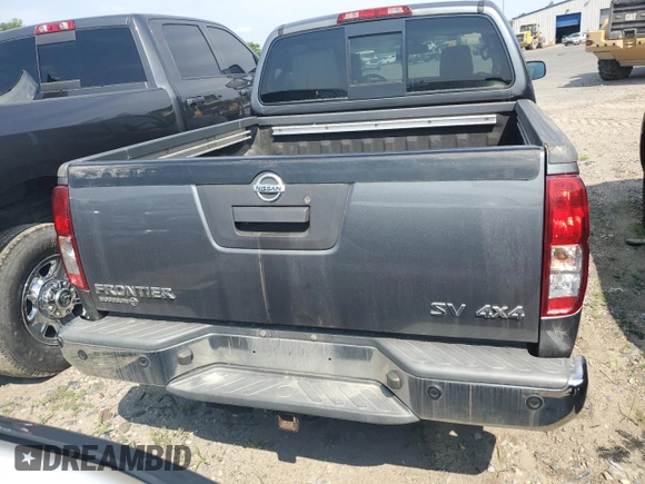 2019 Nissan Frontier Pro-4X with VIN 1N6AD0EVXKN873772, listed as a Copart auction lot 59573645 with 103,574 mi miles and Salvage title. Bid and sale history available at DreamBid. Image 6.