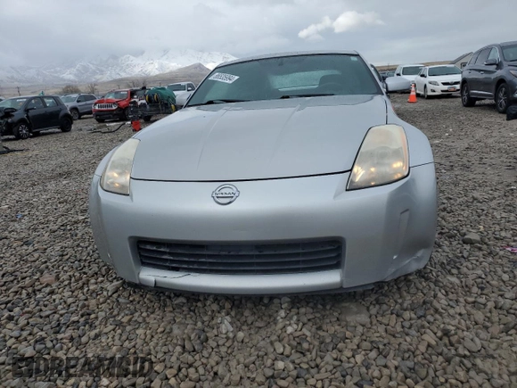 2004 Nissan 350Z Touring with VIN JN1AZ34D54T166336, listed as a Copart auction lot 86535994 with 77,604 mi miles and Salvage Title. Bid and sale history available at carsss.com. Image 5.
