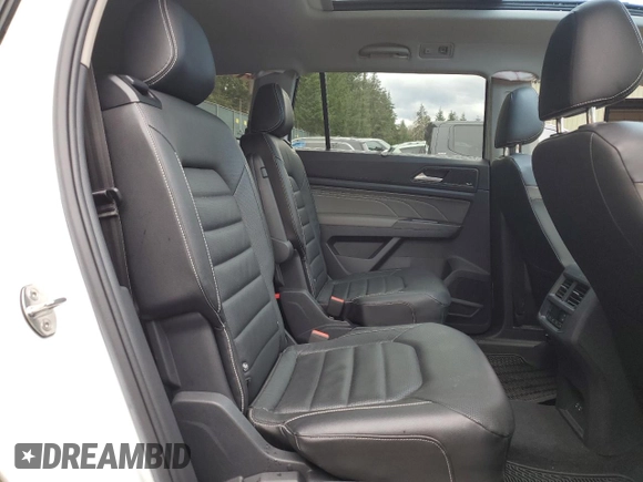 2022 Volkswagen Atlas SEL Premium R-Line with VIN 1V2FR2CA2NC519295, listed as a Copart auction lot 48591095 with 38,002 mi miles and Salvage title. Bid and sale history available at DreamBid. Image 11.