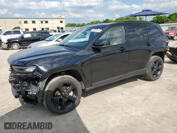 2023 Jeep Grand Cherokee Limited with VIN 1C4RJHBG4PC565860, listed as a Copart auction lot 55860135 with 14,508 mi miles and Salvage title. Bid and sale history available at DreamBid. Image 1.