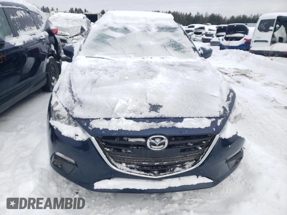 2014 Mazda 3 i Touring with VIN JM1BM1L72E1126437, listed as a Copart auction lot 85980494 with 105,853 mi miles and Salvage Title. Bid and sale history available at DreamBid. Image 5.