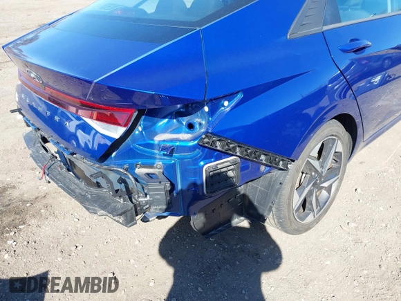 2023 Hyundai Elantra SEL with VIN 5NPLS4AG3PH110029, listed as a IAAI auction lot 41720508 with 17,735 mi miles and . Bid and sale history available at DreamBid. Image 19.