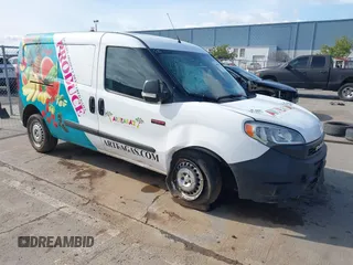2019 Ram ProMaster City Cargo Tradesman z VIN ZFBHRFAB4K6M59840, wystawiony jako IAAI lot #41841849 z przebiegiem 203 355 mil mil oraz . Historia ofert i sprzedaży dostępna na DreamBid. Obrazek 1.