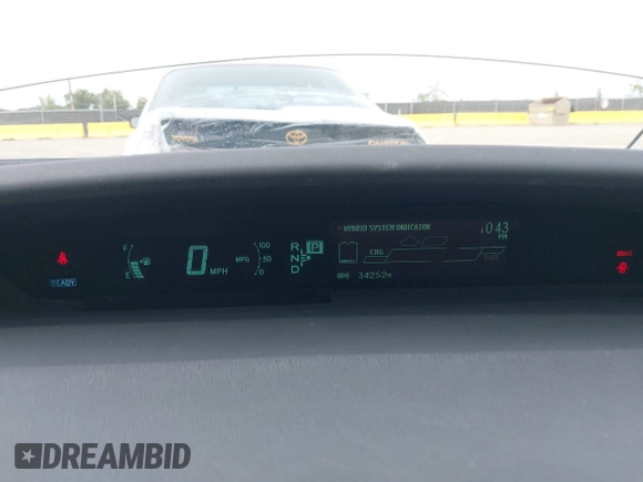 2015 Toyota Prius Four with VIN JTDKN3DU3F0413662, listed as a IAAI auction lot 42126540 with 34,252 mi miles. Bid and sale history available at carsss.com. Image 7.