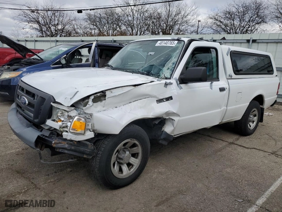 2011 Ford Ranger XL with VIN 1FTKR1AE0BPA12612, listed as a Copart auction lot 48140765 with 199,877 mi miles and Salvage Title. Bid and sale history available at carsss.com. Image 1.