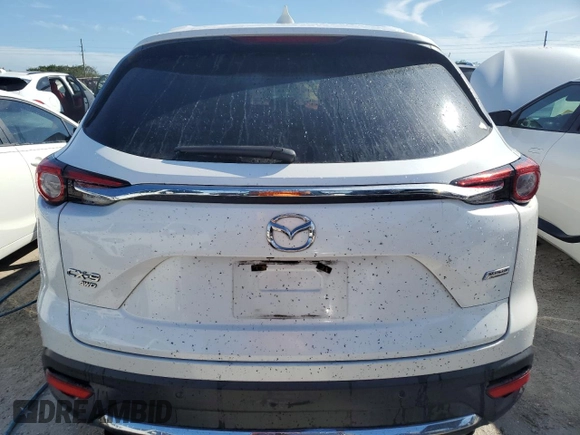 2017 Mazda CX-9 Signature with VIN JM3TCBEY7H0138362, listed as a Copart auction lot 74180934 with 98,078 mi miles and Non Repairable. Bid and sale history available at carsss.com. Image 6.