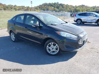 2015 Ford Fiesta SE with VIN 3FADP4BJ4FM151333, listed as a IAAI auction lot 37849820 with 120,962 mi miles. Bid and sale history available at carsss.com. Image 1.