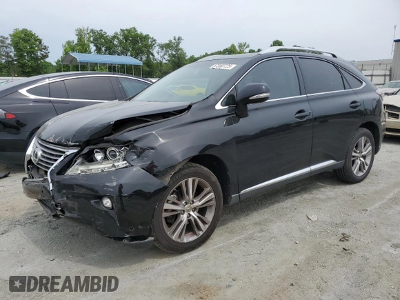 2015 Lexus RX 350 z VIN 2T2BK1BAXFC309922, wystawiony jako Copart lot #57360725 z przebiegiem 189 139 mil mil oraz Szkoda całkowita • Salvage title. Historia ofert i sprzedaży dostępna na DreamBid. Obrazek 1.