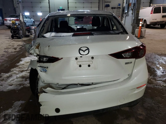 2017 Mazda 3 Touring with VIN JM1BN1V73H1112450, listed as a Copart auction lot 44717075 with 199,260 mi miles and Non Repairable. Bid and sale history available at DreamBid. Image 6.