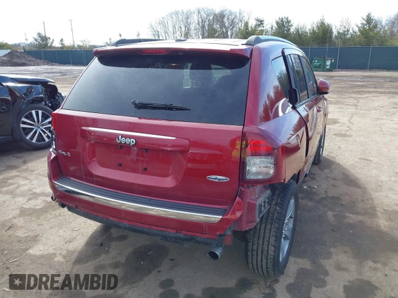 2016 Jeep Compass Latitude with VIN 1C4NJDEB1GD654917, listed as a IAAI auction lot 41680450 with 100,064 mi miles and . Bid and sale history available at DreamBid. Image 4.