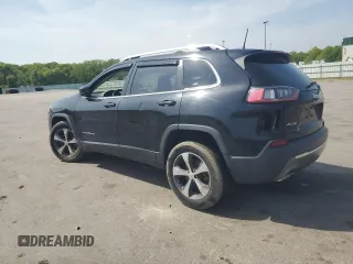 2019 Jeep Cherokee Limited with VIN 1C4PJMDX0KD307268, listed as a Copart auction lot 55044554 with 47,277 mi miles and Salvage Title. Bid and sale history available at carsss.com. Image 2.