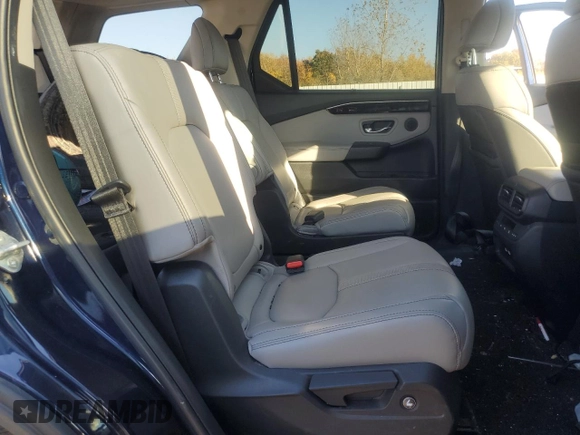 2023 Honda Pilot EX-L 7 Passenger with VIN 5FNYG1H58PB037488, listed as a Copart auction lot 76796464 with 25,427 mi miles and Salvage Title. Bid and sale history available at carsss.com. Image 11.