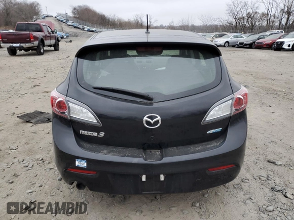 2012 Mazda 3 i Grand Touring with VIN JM1BL1M89C1599856, listed as a Copart auction lot 48949845 with 179,368 mi miles and Salvage Title. Bid and sale history available at DreamBid. Image 6.