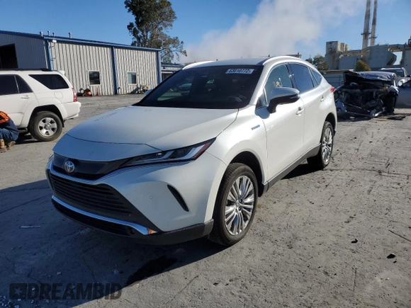 2021 Toyota Venza LE with VIN JTEAAAAHXMJ052288, listed as a Copart auction lot 63610772 with 16,961 mi miles. Bid and sale history available at carsss.com. Image 2.