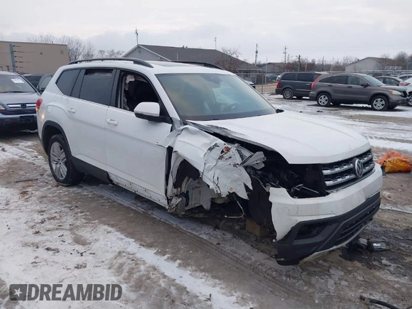 2020 Volkswagen Atlas SE with VIN 1V2UR2CA1LC503822, listed as a IAAI auction lot 41546769 with 66,220 mi miles and . Bid and sale history available at DreamBid. Image 1.