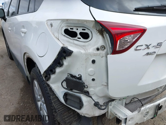 2015 Mazda CX-5 Touring with VIN JM3KE4CY4F0488484, listed as a IAAI auction lot 42115093 with 156,344 mi miles. Bid and sale history available at carsss.com. Image 20.