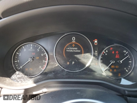 2024 Mazda 3 S with VIN 3MZBPAAM9RM429625, listed as a Copart auction lot 48815485 with 2,321 mi miles and Salvage Title. Bid and sale history available at DreamBid. Image 9.
