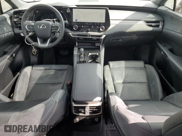 2023 Lexus RX 350h with VIN 2T2BBMCAXPC008715, listed as a Copart auction lot 52607205 with 18,421 mi miles and Salvage title. Bid and sale history available at DreamBid. Image 8.