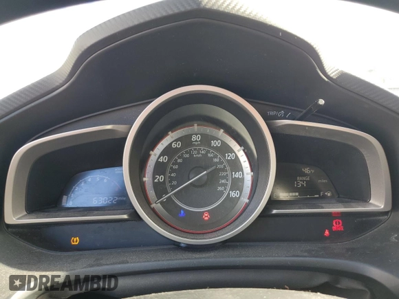 2016 Mazda 3 i Sport with VIN JM1BM1J72G1302697, listed as a Copart auction lot 42129705 with 63,022 mi miles and Salvage Title. Bid and sale history available at DreamBid. Image 9.
